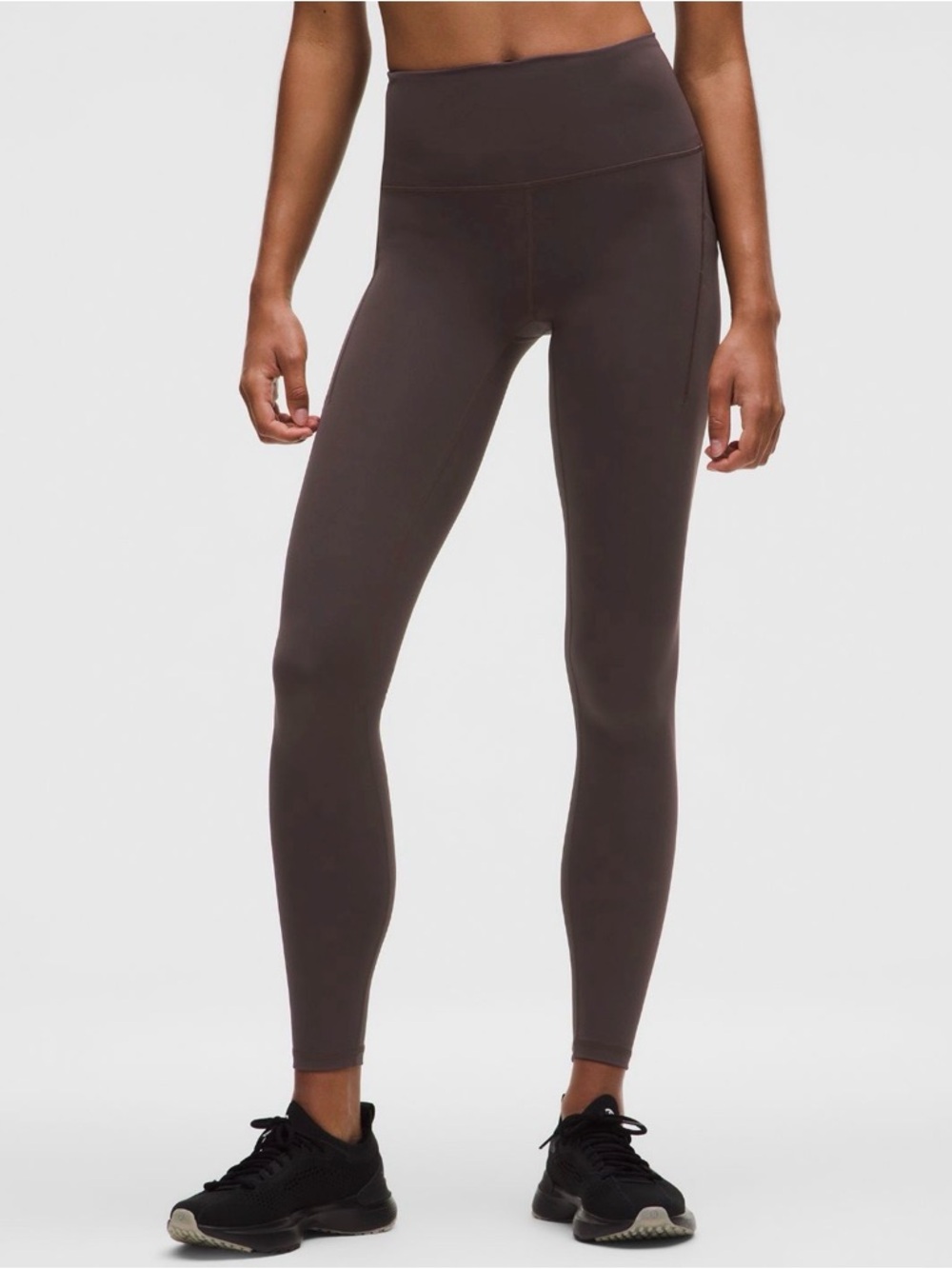 Lululemon Wunder Train High-Rise Tight 28” Pockets, Size 0, Sequoia